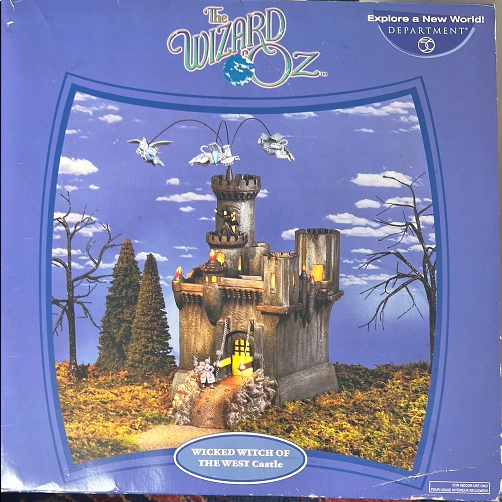 Department 56 Wizard of Oz Castle Diorama